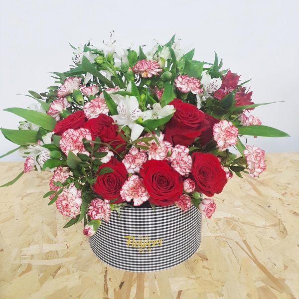Flowers Box Vichy Black